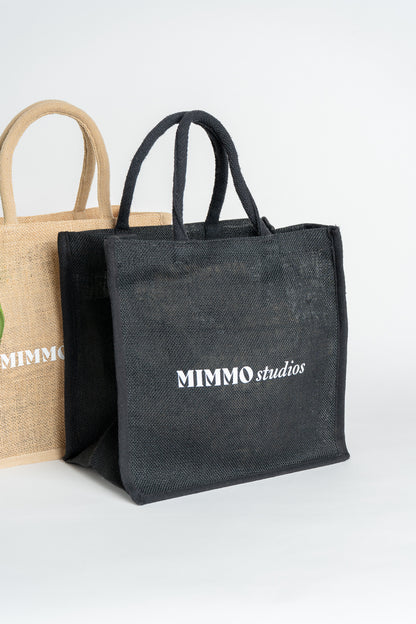 MIMMO Studios Jute Shopping Bag