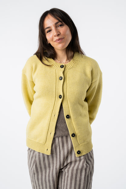 British Wool & Organic Cotton Rosa Cardigan
