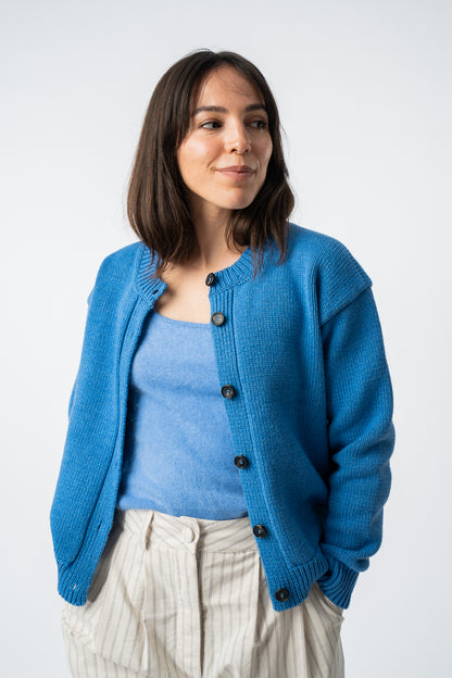 British Wool & Organic Cotton Rosa Cardigan