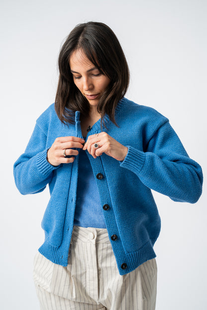British Wool & Organic Cotton Rosa Cardigan
