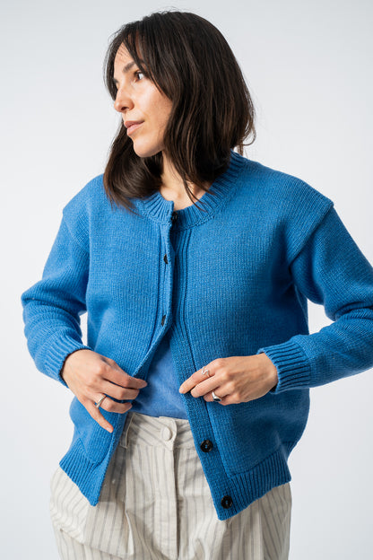 British Wool & Organic Cotton Rosa Cardigan