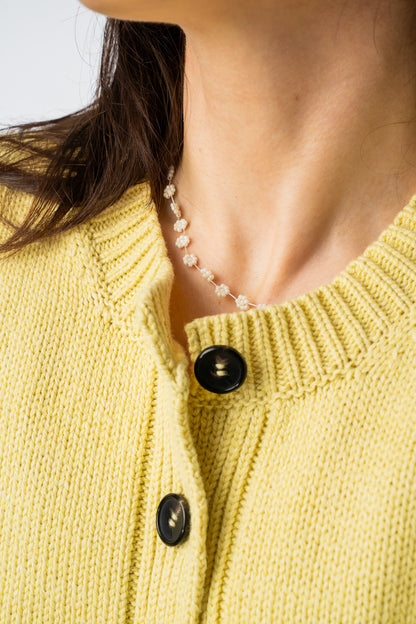 British Wool & Organic Cotton Rosa Cardigan