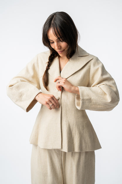 Cotton & Linen Tender Blazer