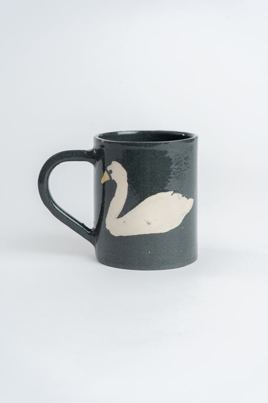 Ceramic Swan Mug