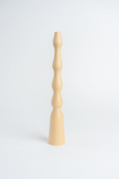 Hand Carved Candle Holder
