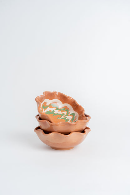Marbled Ripple Bowl Small