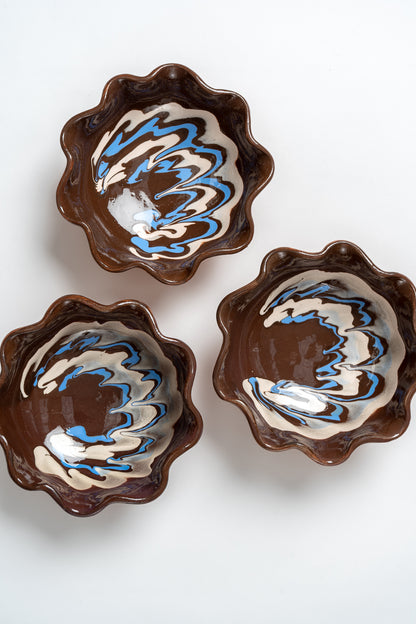 Marbled Ripple Bowl Small
