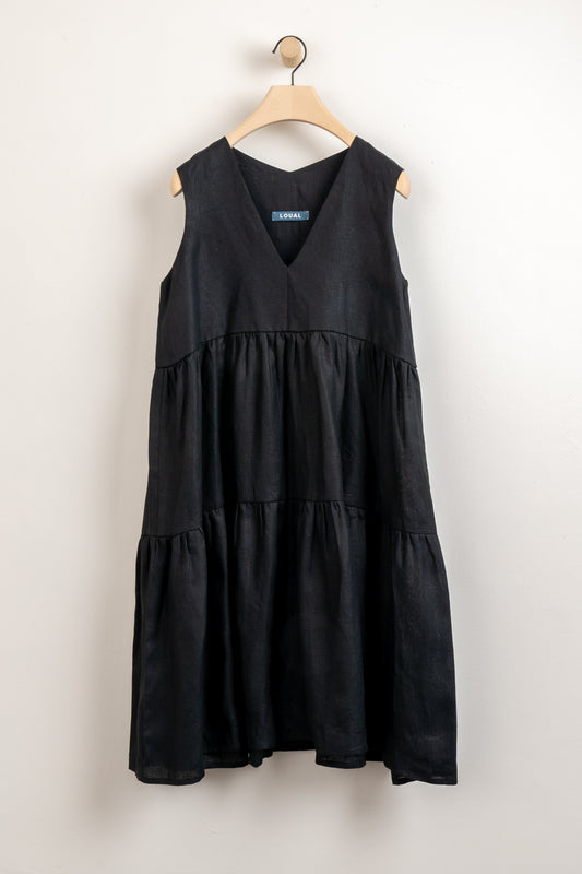 LOUAL Irish Linen Dani Dress