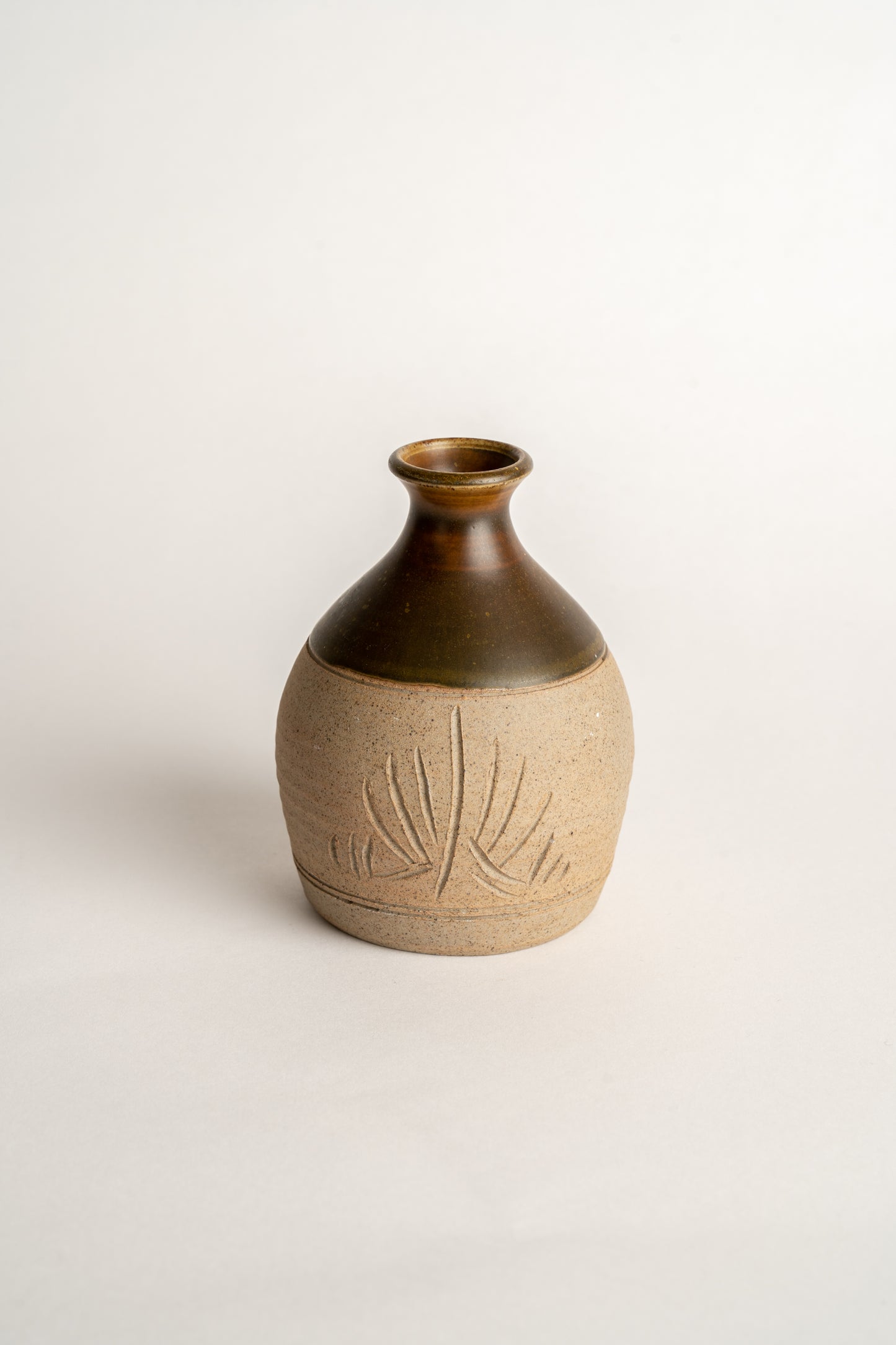 Curated Home & Grown Studio Pottery Bud Vase by Culloden