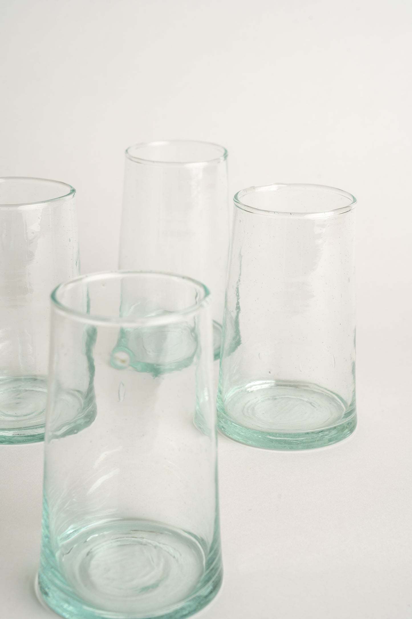 The Atlas Works Recycled Glass Highball Tumbler Set of 4