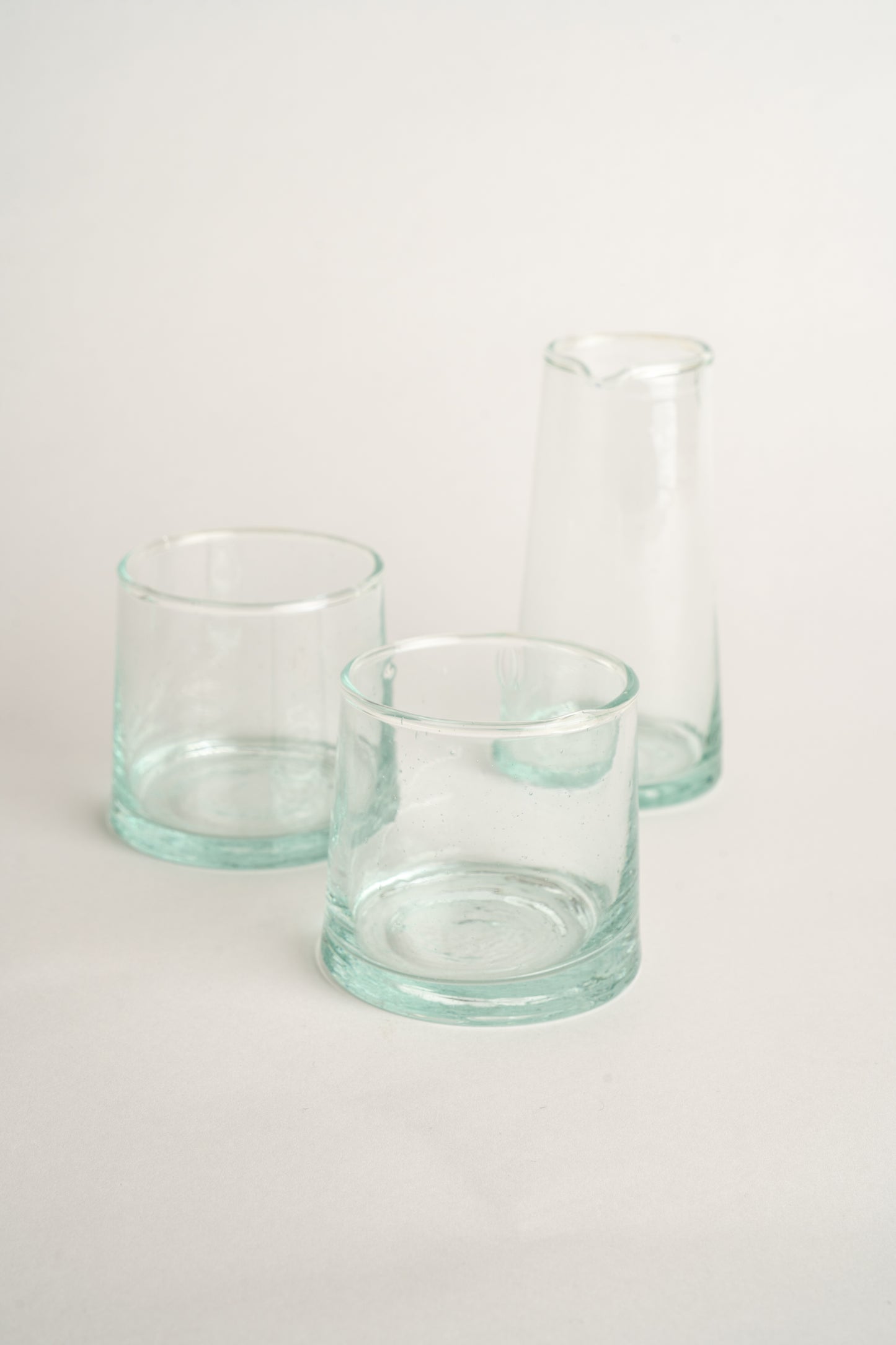 The Atlas Works Recycled Glass Whiskey Set