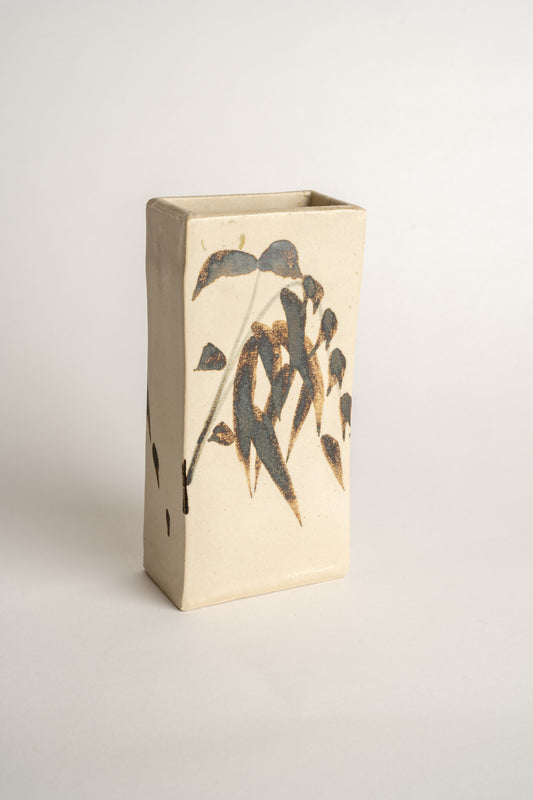 Curated Home & Grown Vintage Slab Vase Japanese Influence