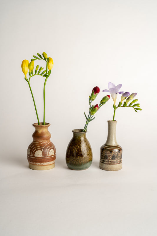 Curated Home & Grown Vintage Studio Bottle Vase