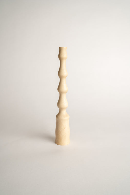 Yrhes Hand Carved Candle Holder