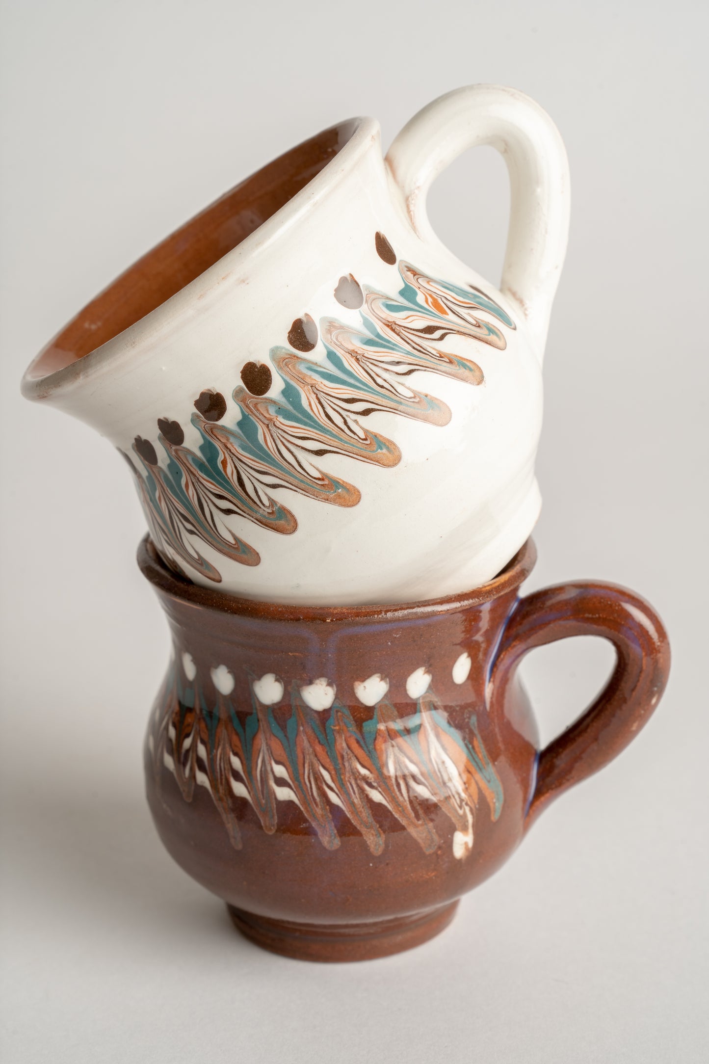 Casa De Folklore Hand Painted Espresso Cup
