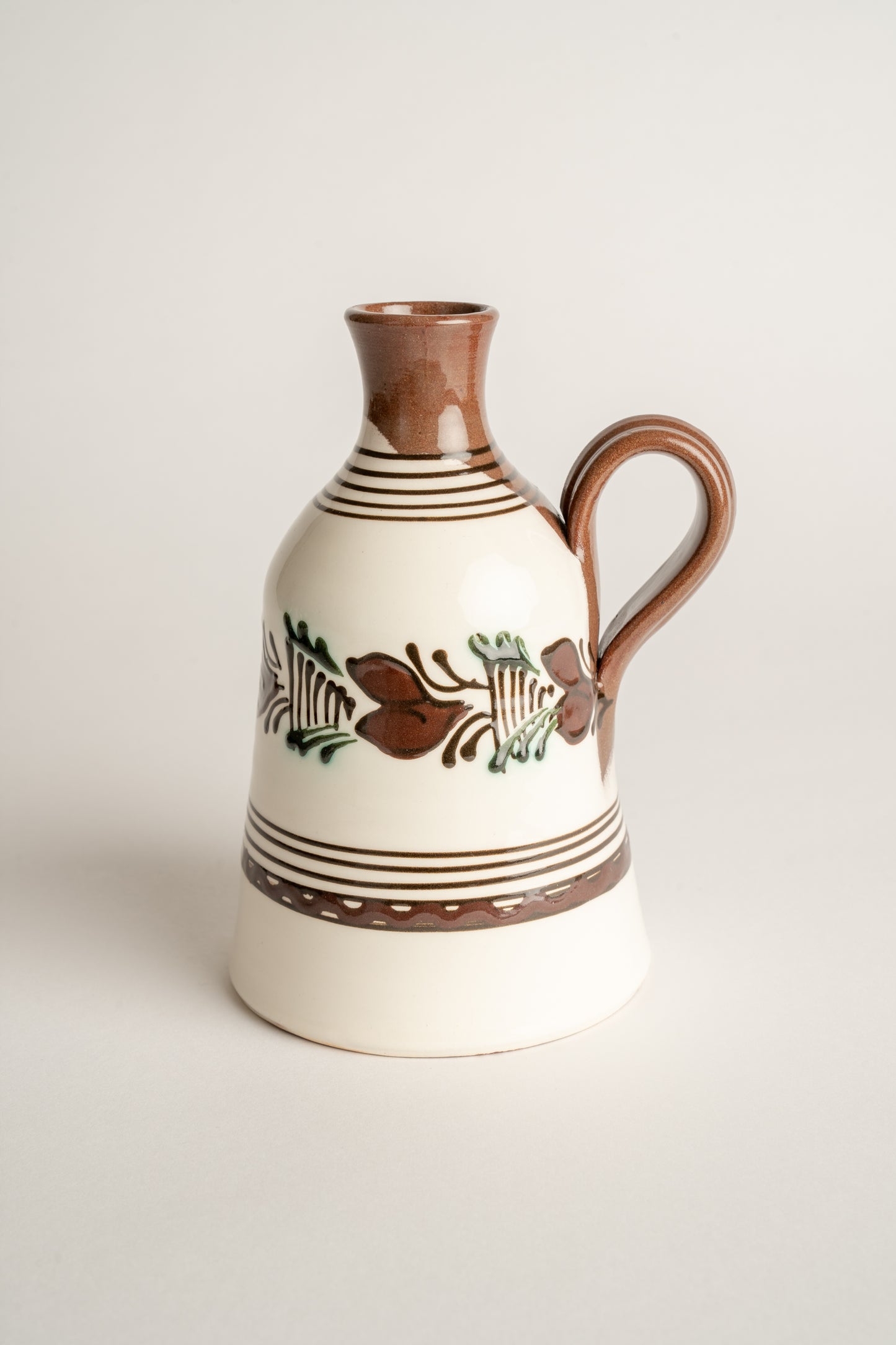 Casa De Folklore Hand Painted Bottle Vase
