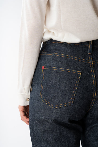 Denim Co. Cotton Peggy Selvedge Jeans