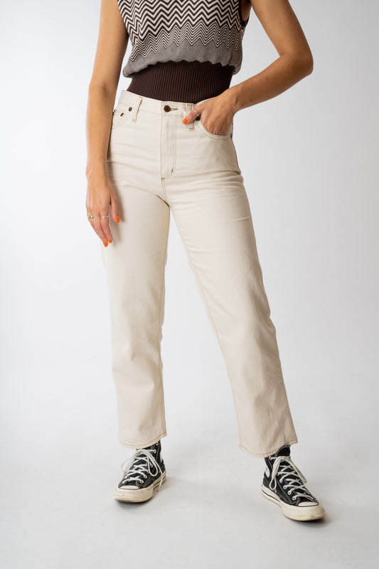 Hiut Denim Co. Organic GOTS Certified Cotton Eira Straight Leg Jeans
