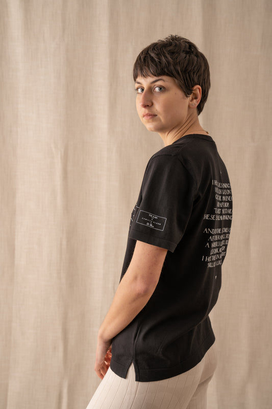Camilla Bloom Printed Tee Black