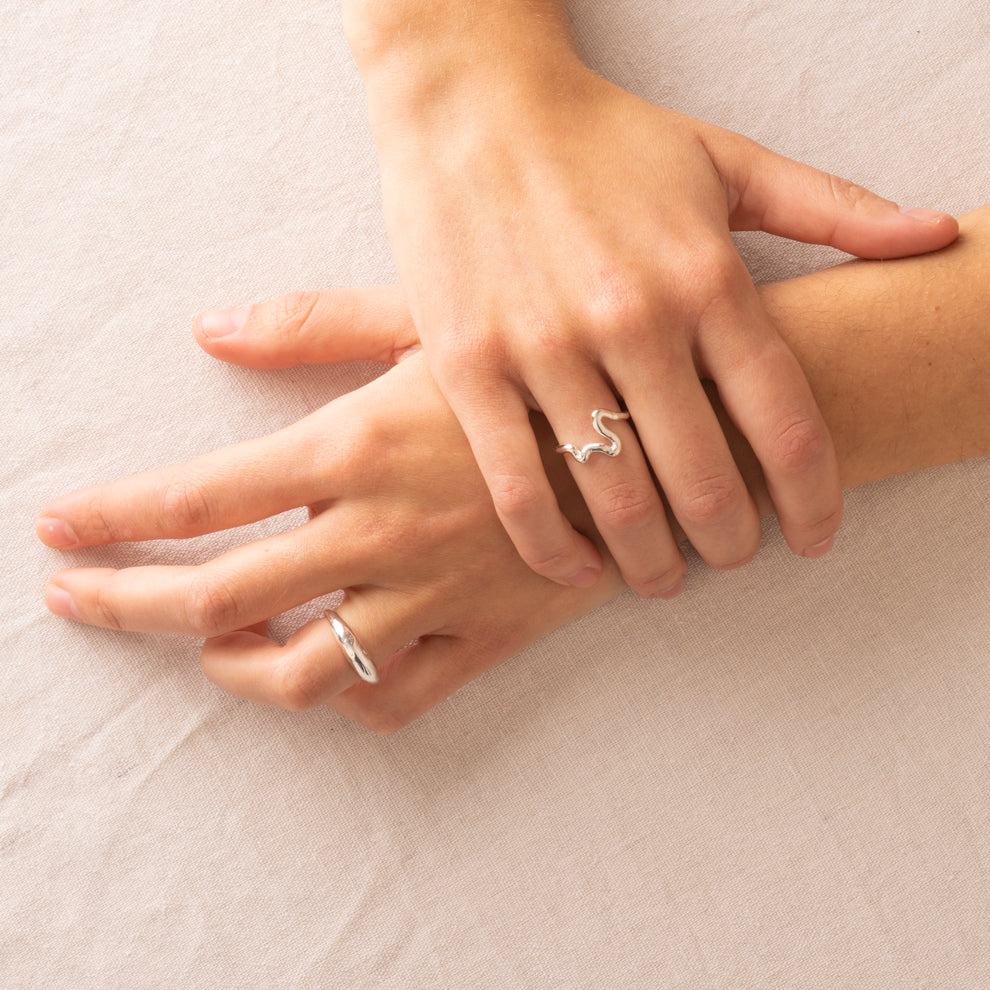 Recycled Silver CLEMENTE Ring